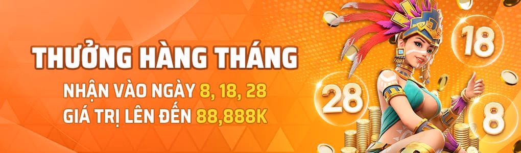 Banner khuyến mãi tại F88BEF